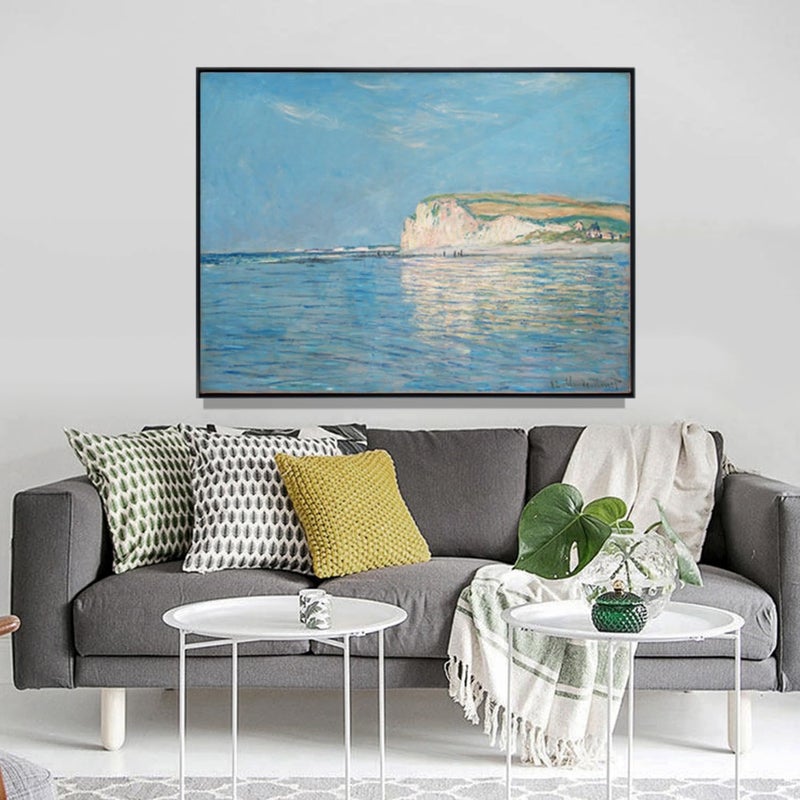 Podronale 16x20 Canvas Frame，3/4" Canvas Frame for 0.6"-0.9" Depth Canvas Painting (Black,1PCS) - Image 4